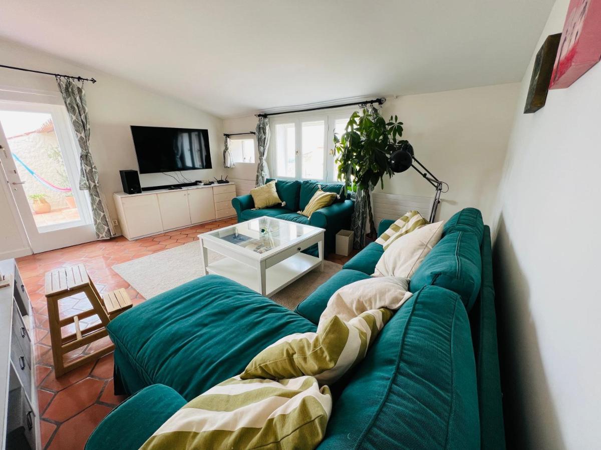 Penthouse Studio Privee Couple Ou Famille- La Maison Searle A Tourtour Dış mekan fotoğraf